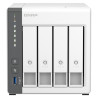 QNAP TS-433 4-Bay NAS ARM Cortex-A55 2.0GHz 4GB 2.5GbE + 1GbE USB Diskless
