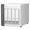 QNAP TS-433 4-Bay NAS ARM Cortex-A55 2.0GHz 4GB 2.5GbE + 1GbE USB Diskless