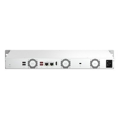 QNAP TS-464eU-8G 4-Bay 1U Rack NAS Intel Celeron N5095 8GB Dual 2.5GbE M.2 USB Diskless