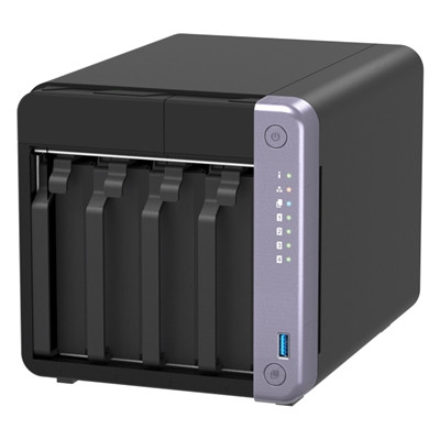 QNAP TS-432X 4-Bay NAS Alpine AL524 4GB 10GbE SFP+ + Dual 2.5GbE USB Diskless