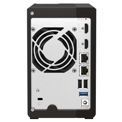 QNAP TS-253E 2-Bay NAS Intel Celeron J6412 8GB Dual 2.5GbE M.2 USB Diskless