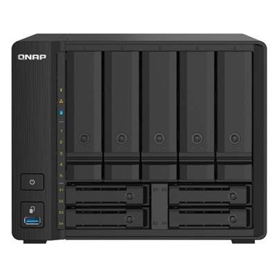 QNAP TS-932PX 9-Bay NAS Alpine AL324 4GB 2x10GbE SFP+ 2x2.5GbE USB Diskless