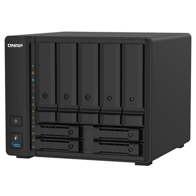 QNAP TS-932PX 9-Bay NAS Alpine AL324 4GB 2x10GbE SFP+ 2x2.5GbE USB Diskless
