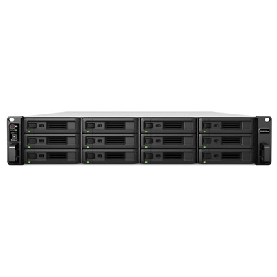 Synology RackStation RS3621RPxs 2U Rack NAS 12-Bay Xeon D-1531 8GB 4x1GbE USB Diskless