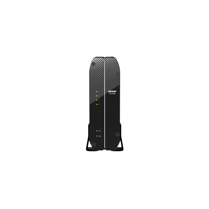 QNAP TS-i410X-8G Fanless Industrial NAS 4-Bay 2.5" Intel Atom x6425E 8GB Dual 10GbE Diskless