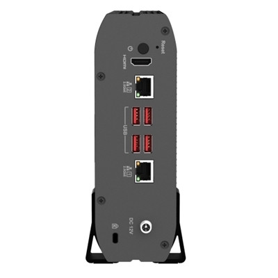 QNAP TS-i410X-8G Fanless Industrial NAS 4-Bay 2.5" Intel Atom x6425E 8GB Dual 10GbE Diskless