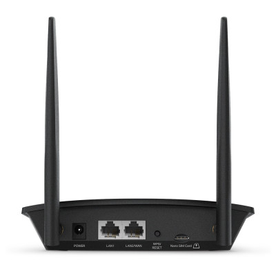 TP-Link TL-MR100 Router 4G LTE Wi-Fi N300 2.4 GHz con Slot Nano SIM