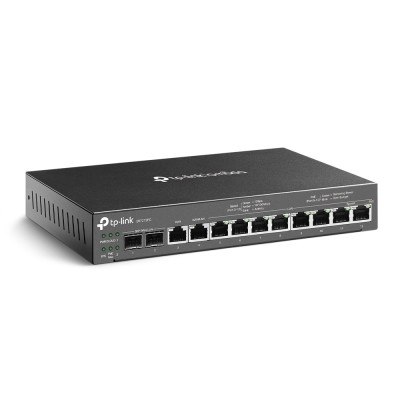TP-Link Omada ER7212PC Gateway VPN Gigabit 3-in-1 con 8 porte PoE+ e Controller integrato