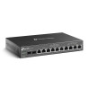 TP-Link Omada ER7212PC Gateway VPN Gigabit 3-in-1 con 8 porte PoE+ e Controller integrato