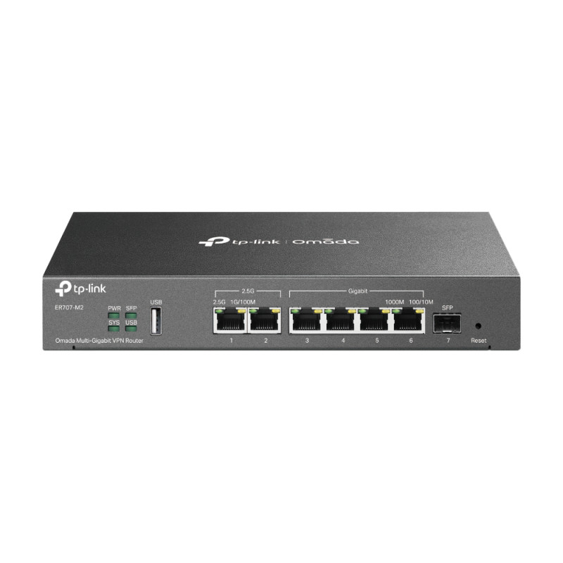 TP-Link Omada ER707-M2 Gateway VPN Multi-Gigabit Multi-WAN